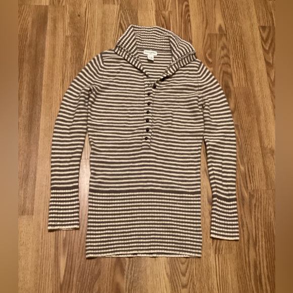 Banana republic women’s pullover sweater striped multicolor size medium - Picture 3 of 10
